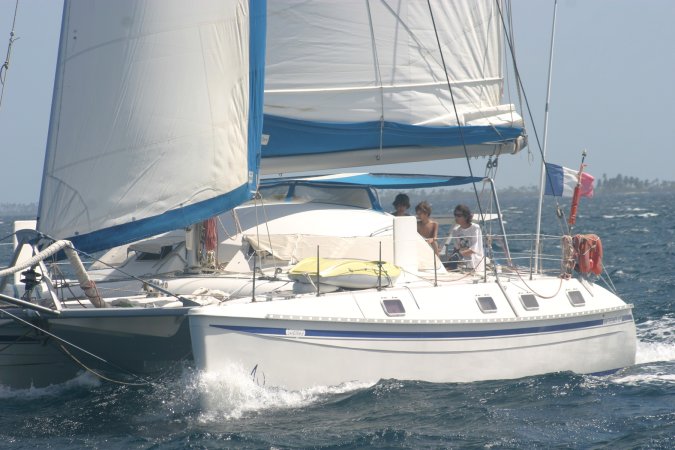 101- Imagine file entre deux iles des San Blas 